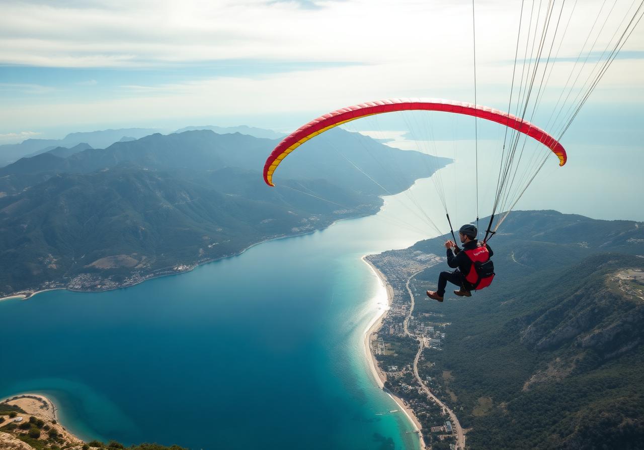 Paragliding mbi Llogara & Riviera
